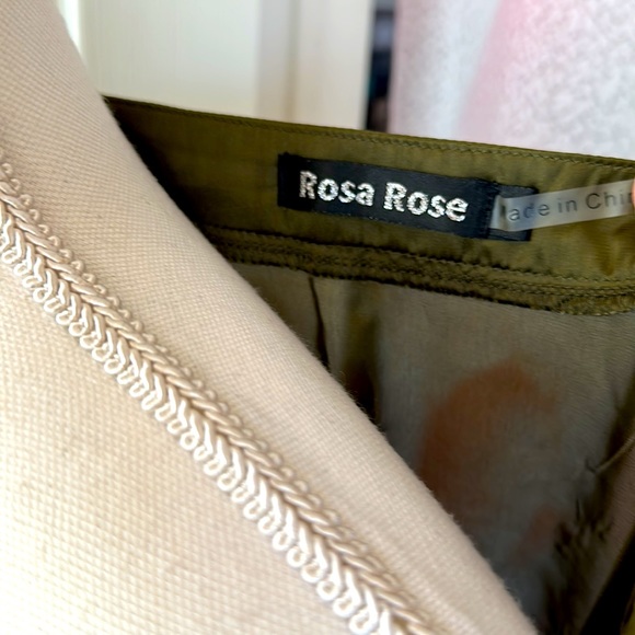 NWOT Rosa Rose sequin Blouse size L - Picture 4 of 4